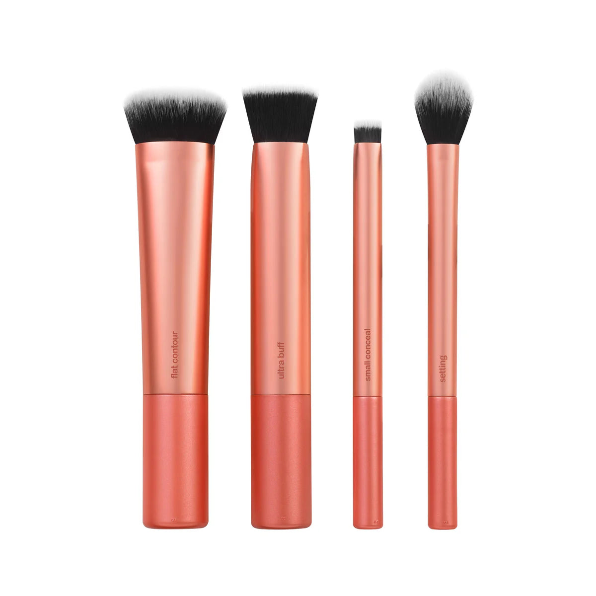 Real Techniques Face Base Makeup Brush Set - 4 Pieces Set