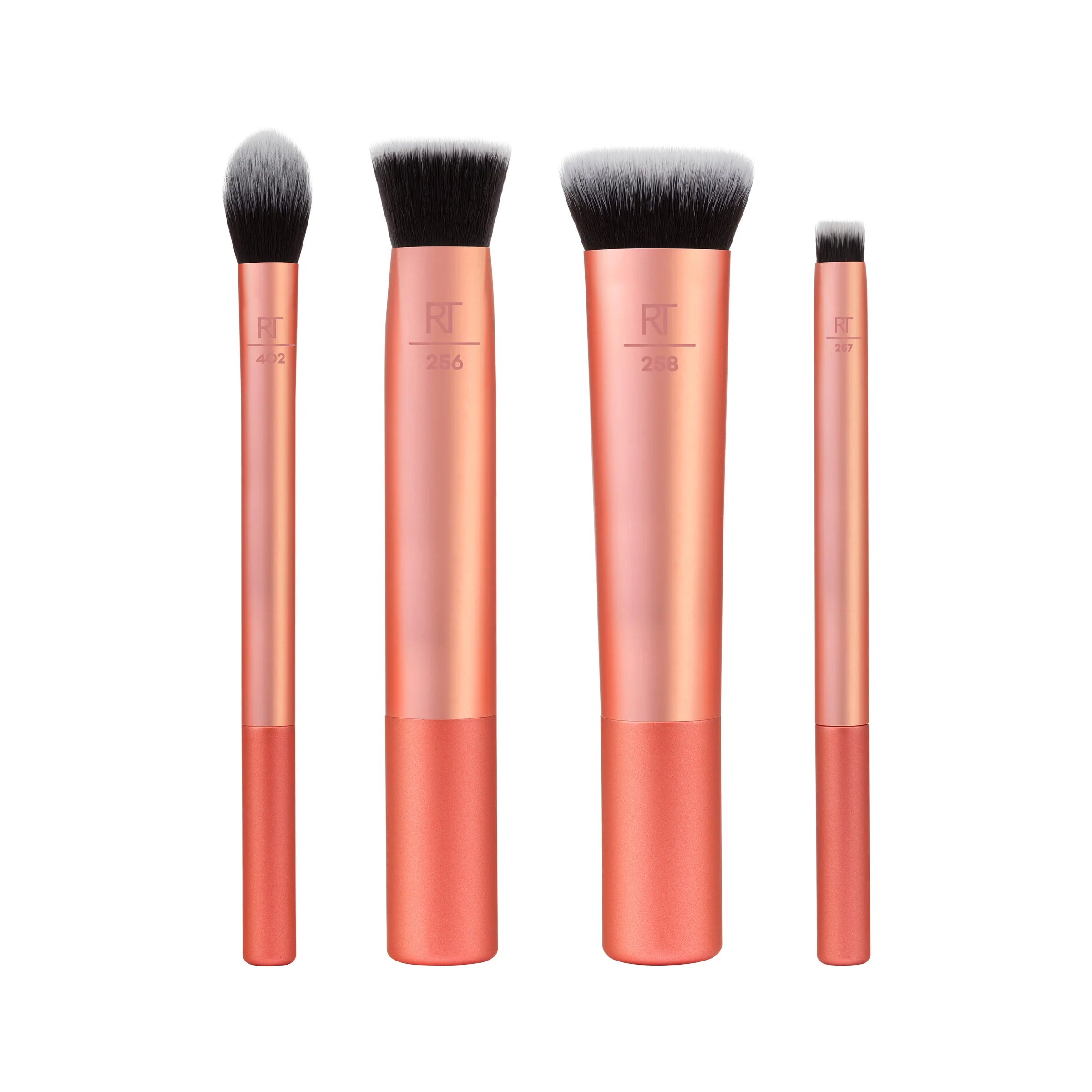 Real Techniques Face Base Makeup Brush Set - 4 Pieces Set