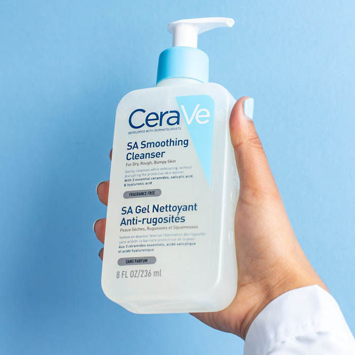 CeraVe SA Smoothing Cleanser for Dry, Rough, and Bumpy Skin - 236ml