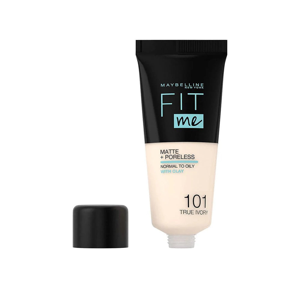 Maybelline Fit Me Matte and Poreless Foundation - 101 True Ivory