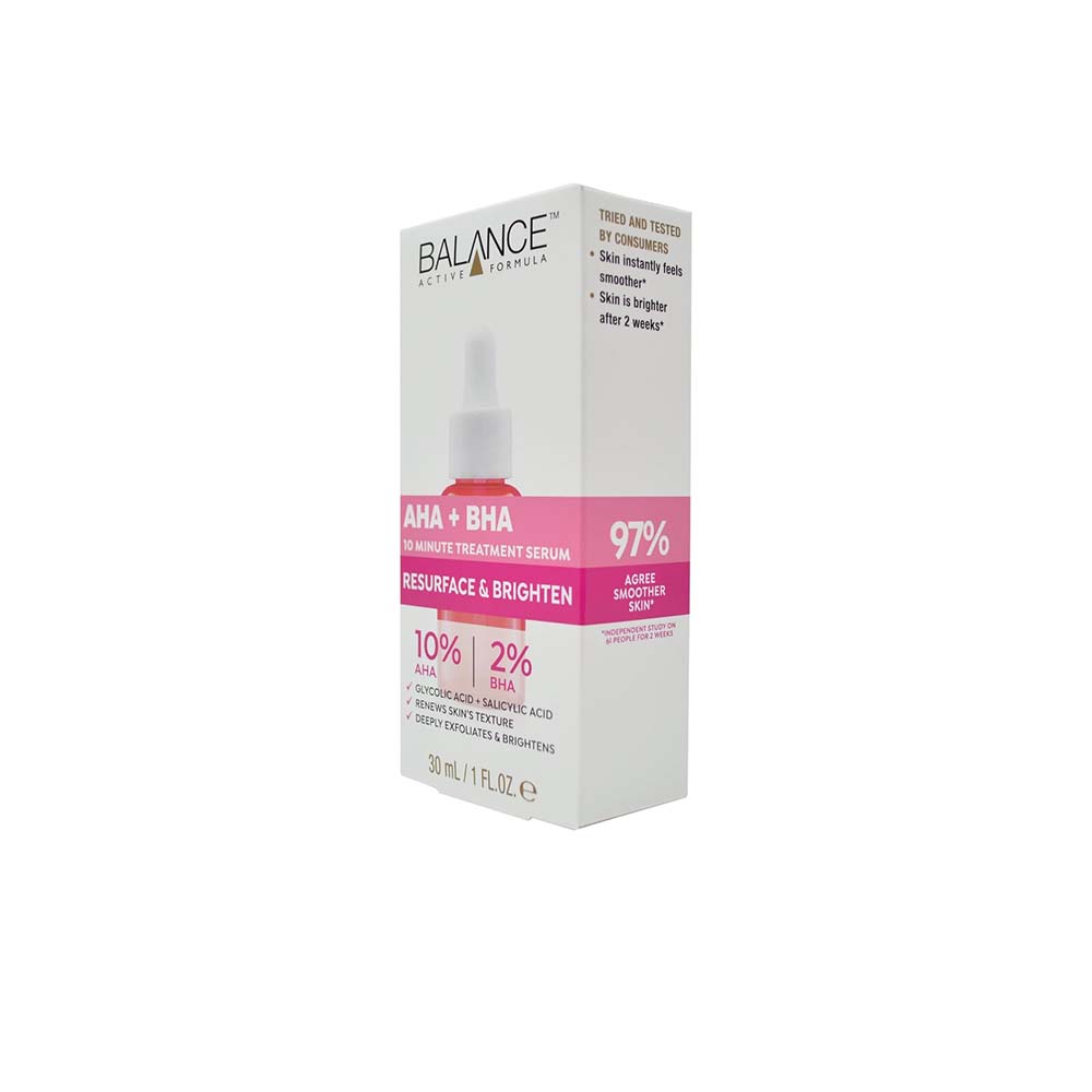 Balance Active AHA 10% and BHA 2% Serum - 30 ml