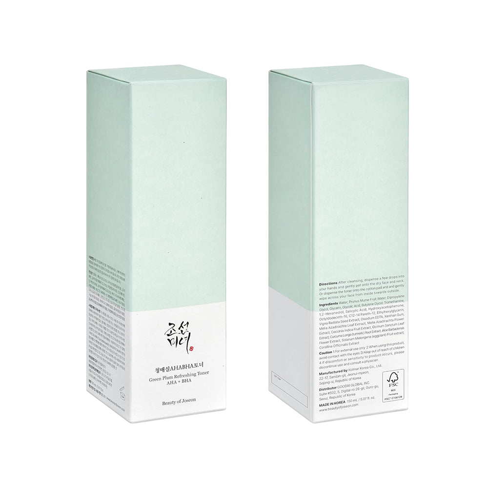 Beauty Of Joseon Green Plum Refreshing Toner AHA and BHA - 150ml