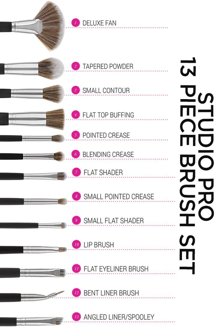 BH Cosmetics - Studio Pro 13 Piece Brush Set