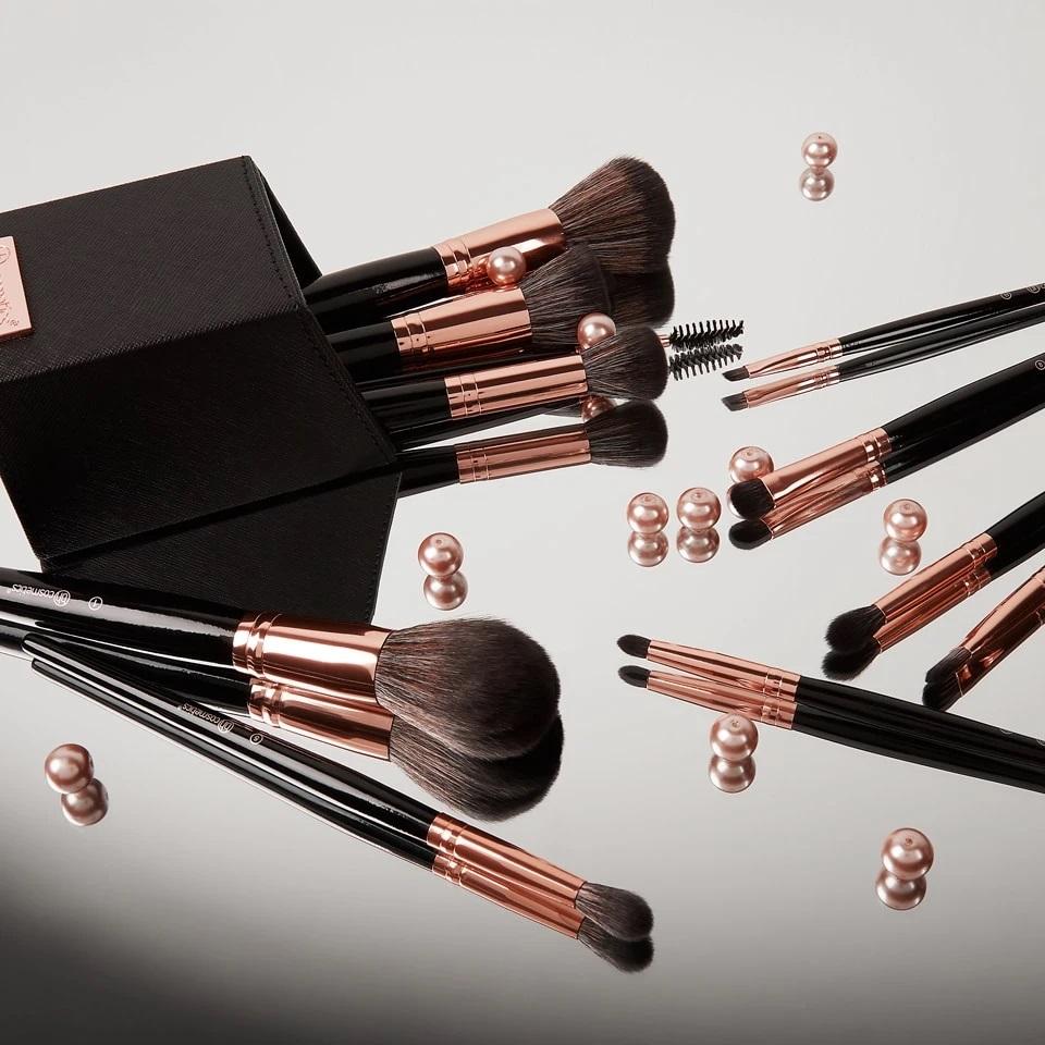 BH Cosmetics Rose Gold Signature - 13 Pieces Brush Set