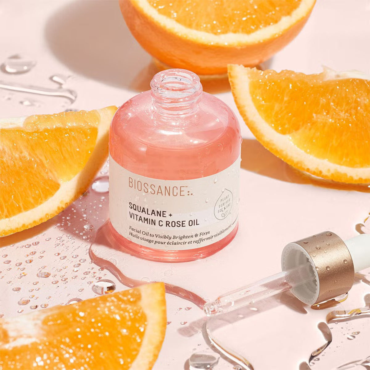 Biossance Squalane and Vitamin C Rose Oil - 30ml