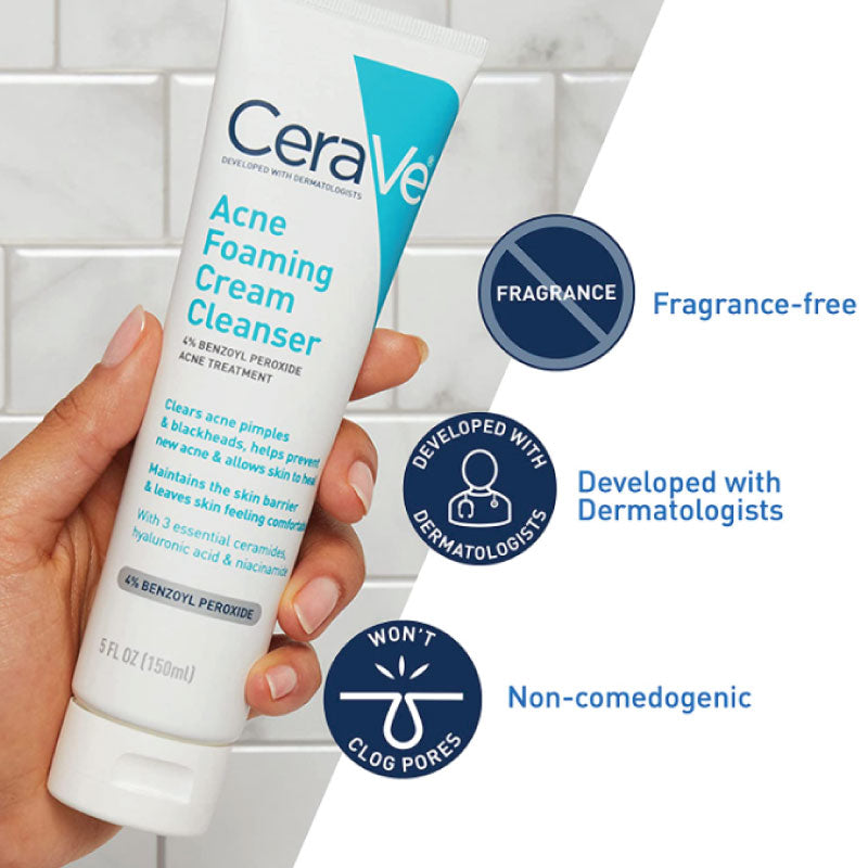 CeraVe Acne Foaming Cleanser - 150 ml