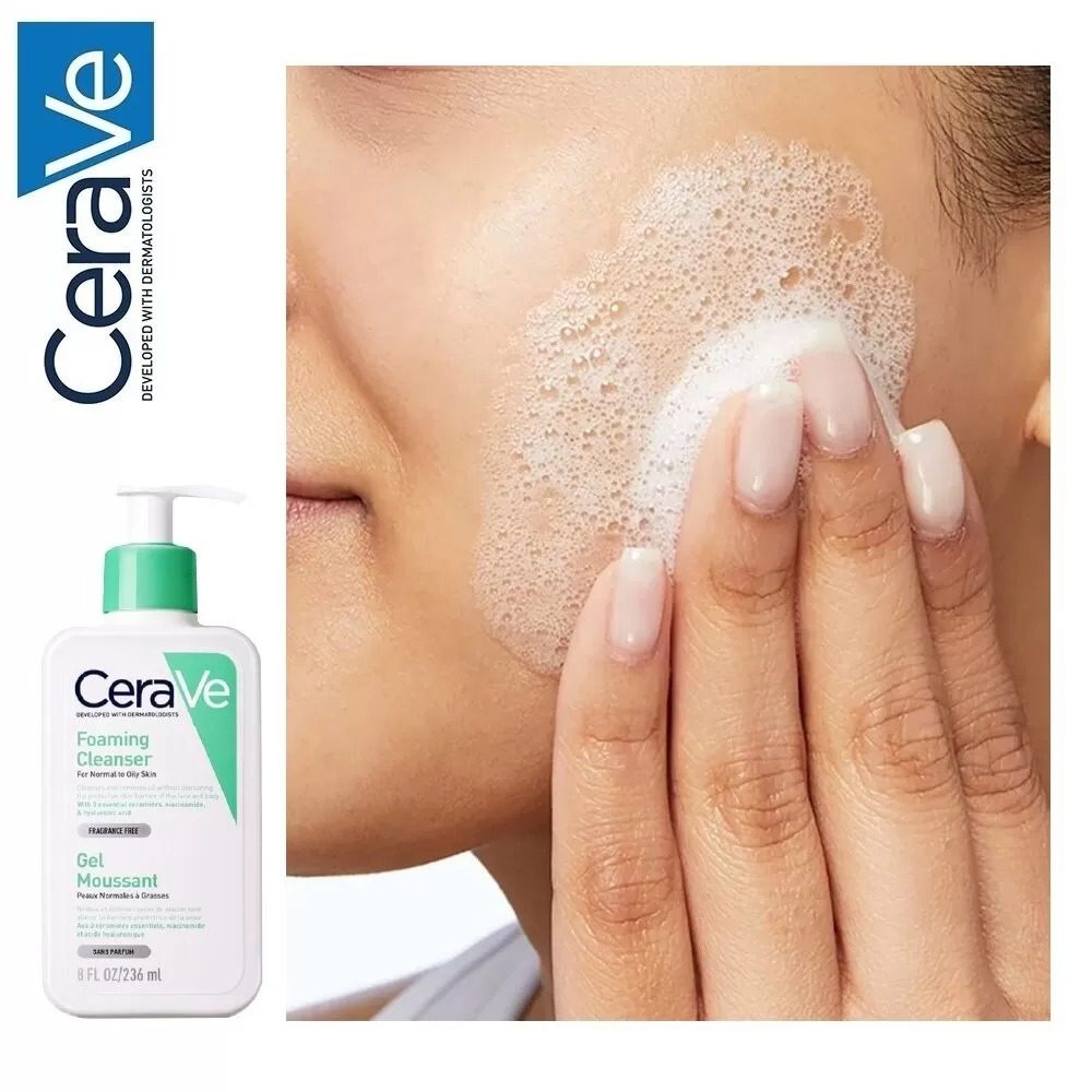 CeraVe Foaming Cleanser for Normal to Oily Skin - 236ml