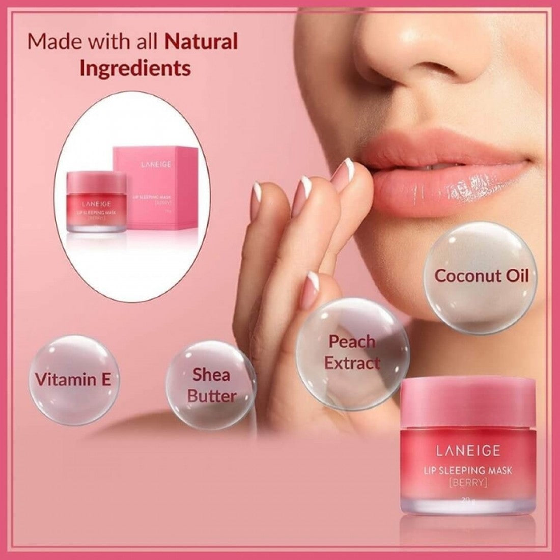 Laneige Lip Sleeping Mask 20g - Berry