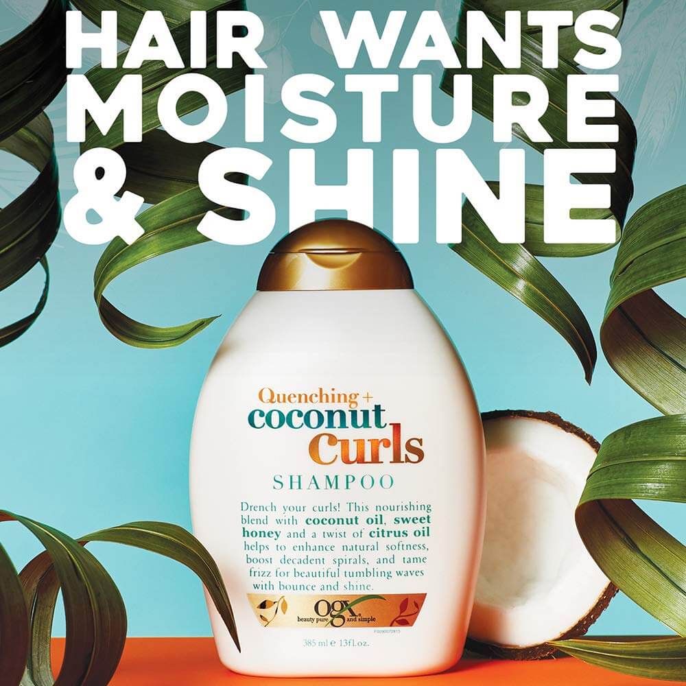 OGX Quenching and Coconut Curls Shampoo - 385ml