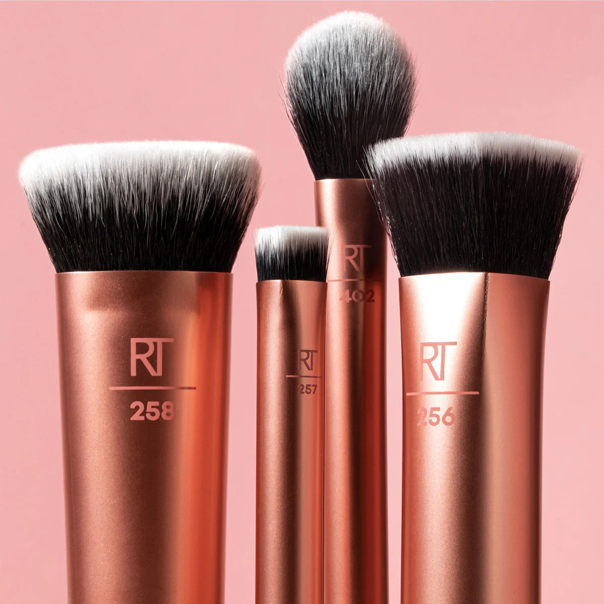 Real Techniques Face Base Makeup Brush Set - 4 Pieces Set