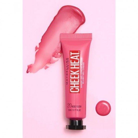 Maybelline Cheek Heat Blush - 20 Rose Flush