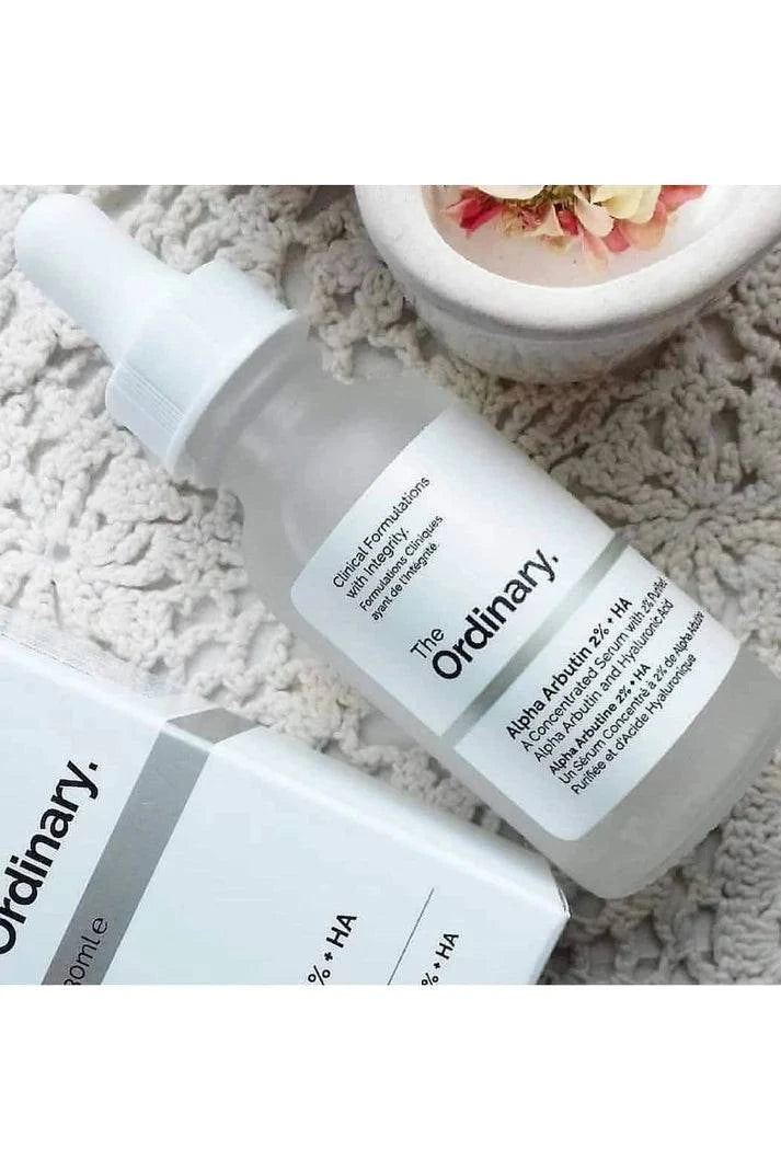 Fade Dark Spots Fast with Ordinary Alpha Arbutin 2% + HA Serum, 30ml