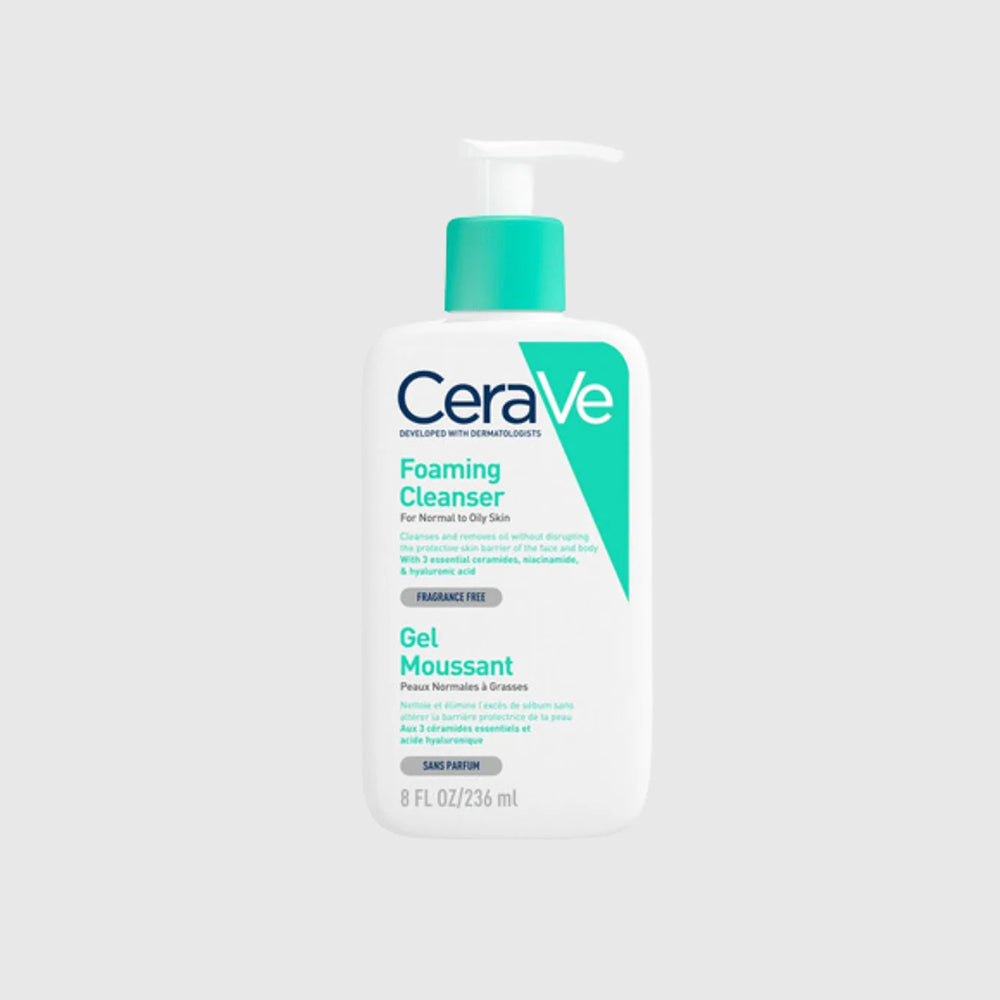 CeraVe Foaming Cleanser for Normal to Oily Skin - 236ml