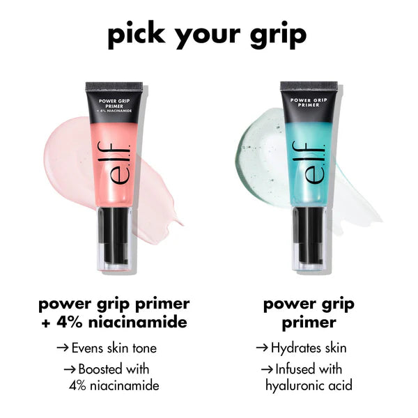 elf Power Grip Primer and 4 Percent Niacinamide - 24ml