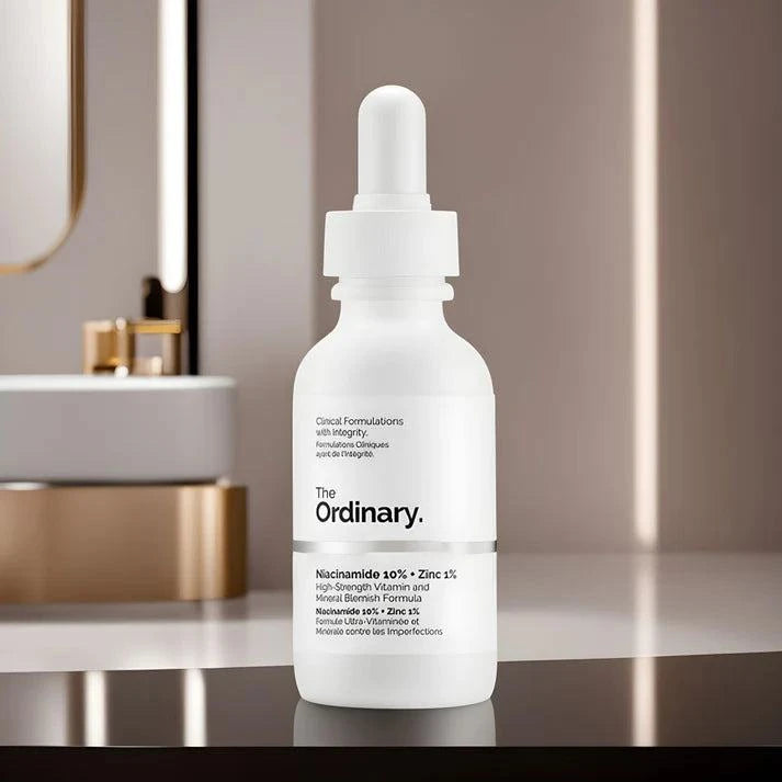 Control Oil and Acne: Ordinary Niacinamide 10% + Zinc 1% Serum