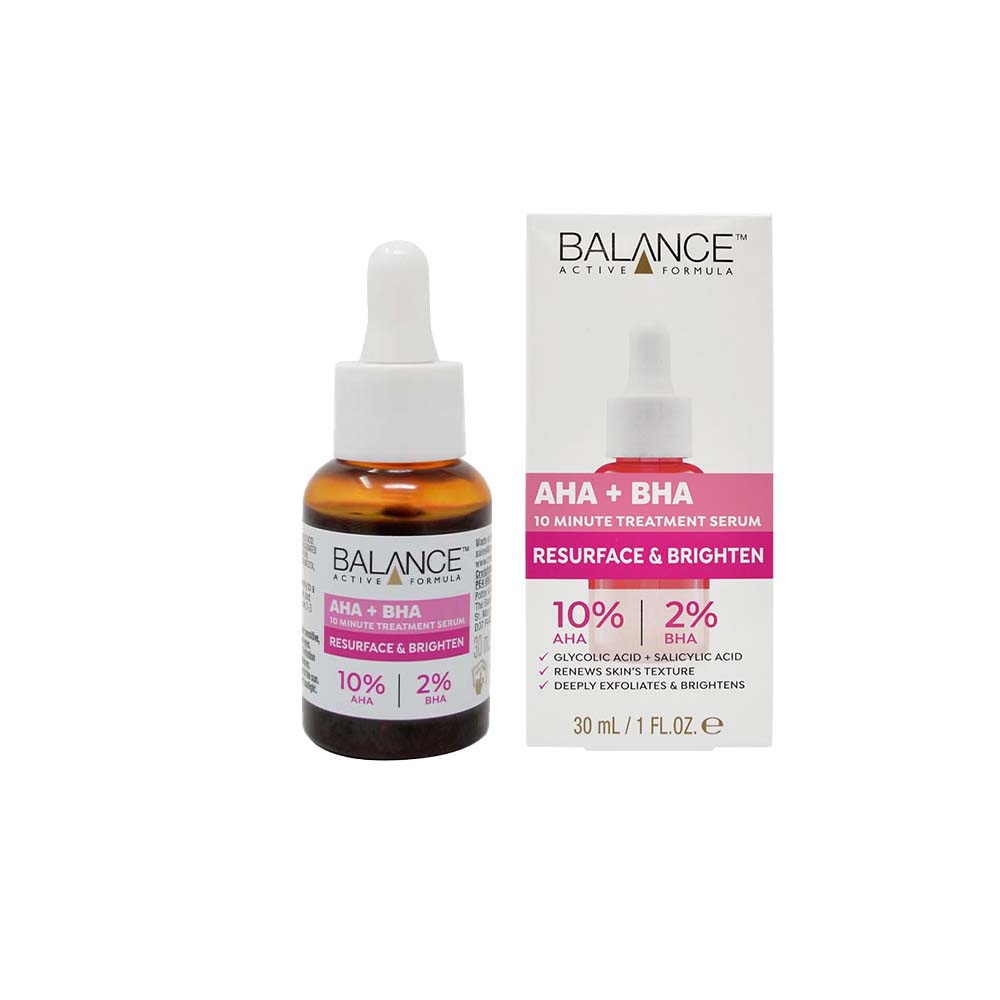 Balance Active AHA 10% and BHA 2% Serum - 30 ml